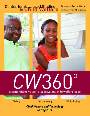 CW360 Spring 2011 edition featuring Child Welfare and Technology