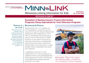 This brief presents findings from a rigorous evaluation of whether a court diversion program in Ramsey County, Minnesota improved school attendance for chronically absent students in grades 2-10.